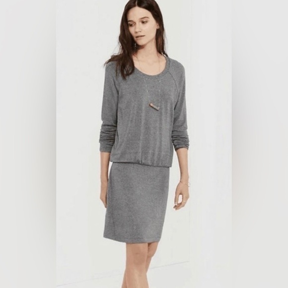 Lou & Grey long sleeve drop waist dress size S - Picture 1 of 8